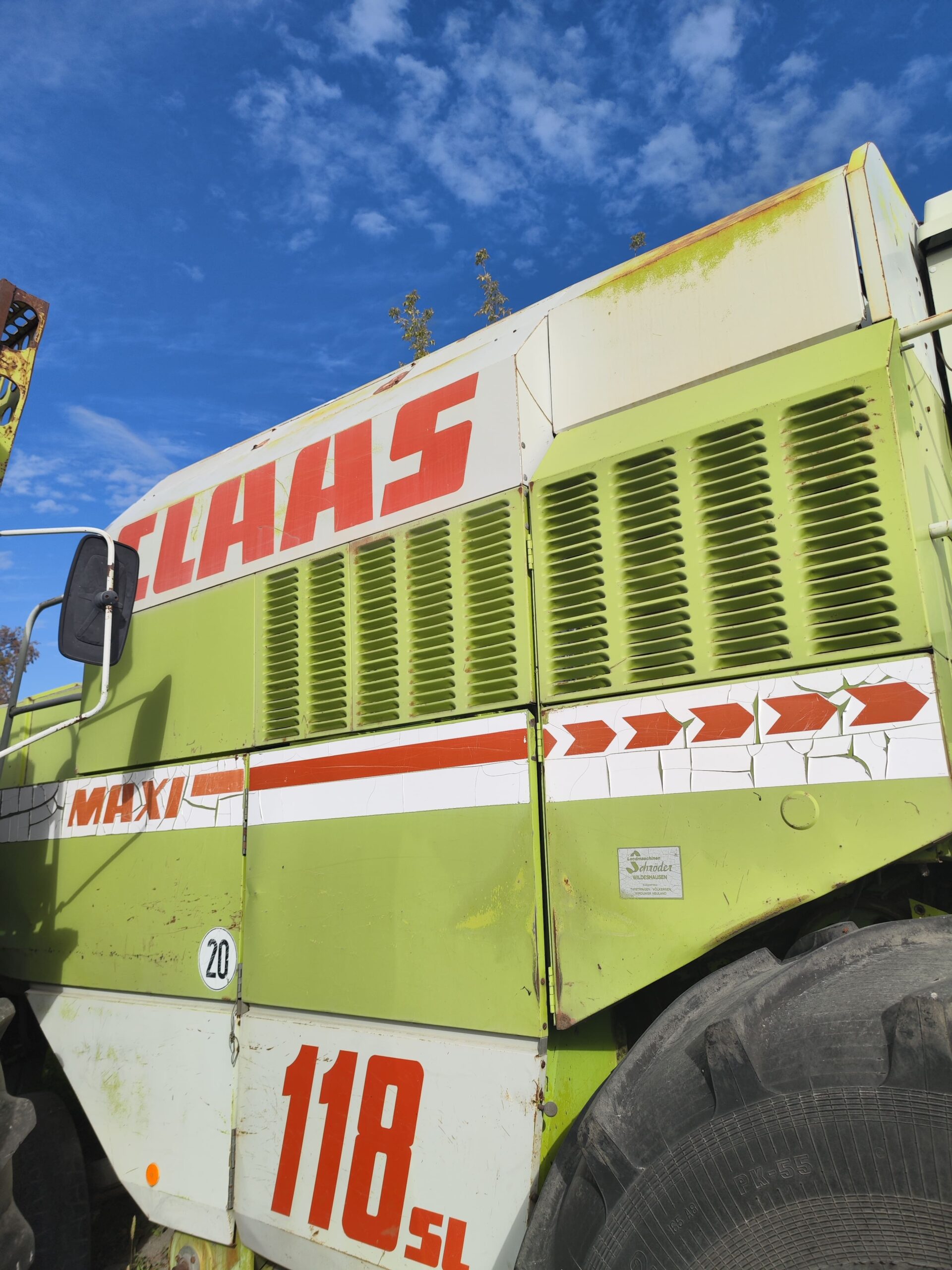 Комбайн Claas Dominator 118 SL 1996 г.в. 8437 м/ч — изображение 4